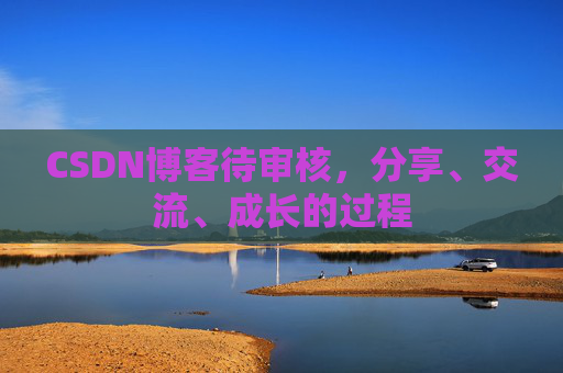 CSDN博客待审核，分享、交流、成长的过程